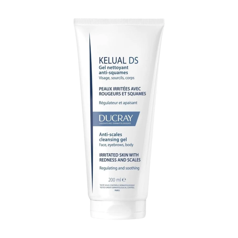 Ducray Kelual DS Gel Nettoyant Anti-Squames 200ml