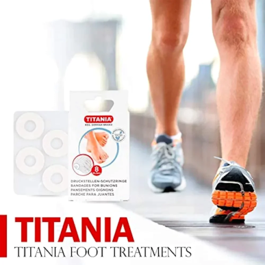 TITANIA Pansements Oignons 8P – 5210 – Soins des pieds | Titania - Corps Tunisie | Miral Parapharmacie