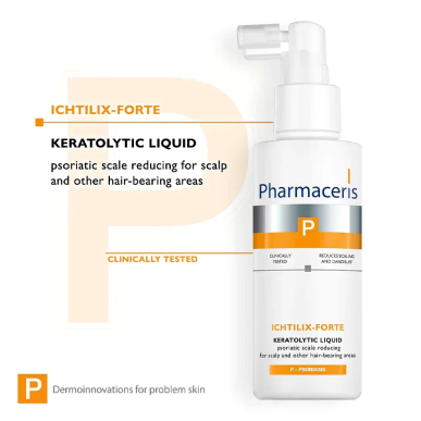 Pharmaceris P Ichtilix Forte Solution Pour Le Psoriasis 125ml – Irritations cutanées / Psoriasis et Dermite Séborrhéique | Pharm