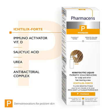 Pharmaceris P Ichtilix Forte Solution Pour Le Psoriasis 125ml – Irritations cutanées / Psoriasis et Dermite Séborrhéique | Pharm