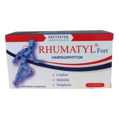 Rhumatyl Fort Harpagophytum 30 Gelules – Articulations | Marque de confiance - Corps Tunisie | Miral Parapharmacie