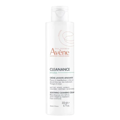 Avène Cleanance Hydra Crème Lavante Apaisante 200 ml – Soins hydratants et nourrissants | AVENE - Visage Tunisie | Miral Parapha