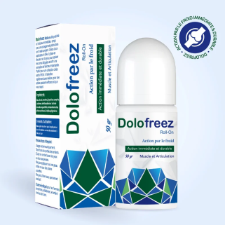 Dolofreez Roll-on 50gr – Articulations | Biohealth - Corps Tunisie | Miral Parapharmacie