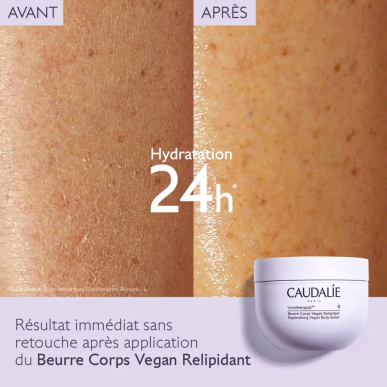 Caudalie Vinotherapist Beurre Corps Vegan Relipidant 250ml | Caudalie - Corps Tunisie | Miral Parapharmacie