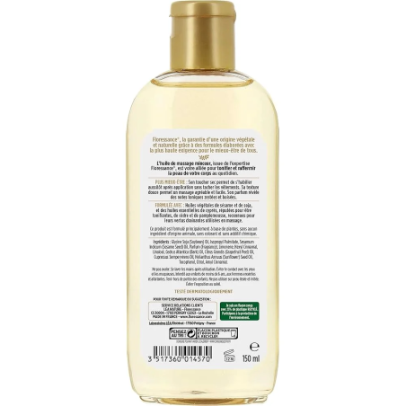 Floressance Huile de Massage Minceur 150ml