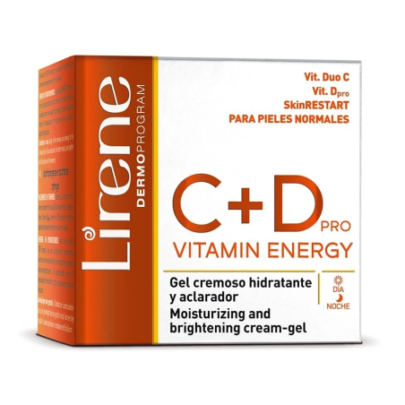 LIRENE C+D Gel-Creme Hydratante Éclaircissante Peau Normale à Mixte 50ml – Soins hydratants et nourrissants / Hydratants peaux n