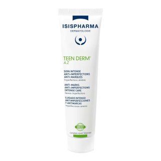 Isispharma Teen Derm A.Z Soin Intense Peaux à Tendance Acneique 30ml – Soins peau grasse, mixte et acné / Peaux à imperfections 