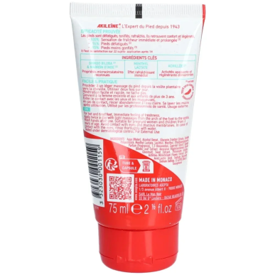 Akileine Gel Fraîcheur Vive 75ml – Soins des pieds | Akileine - Corps Tunisie | Miral Parapharmacie