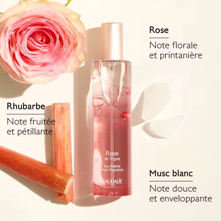 Caudalie Eau Fraîche Rose de Vigne 50ml