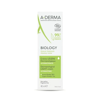 A-DERMA Biology Creme Legere Hydratante Peaux Fragile 40ml – Soins hydratants et nourrissants / Hydratants peaux normales | Ader
