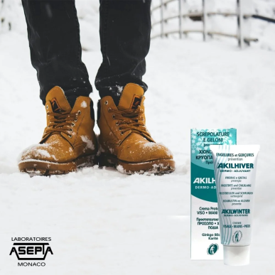 AKILEINE Akilenjur Dermo Adjuvant Creme Visage Pieds Mains 75ml | Akileine - Corps Tunisie | Miral Parapharmacie