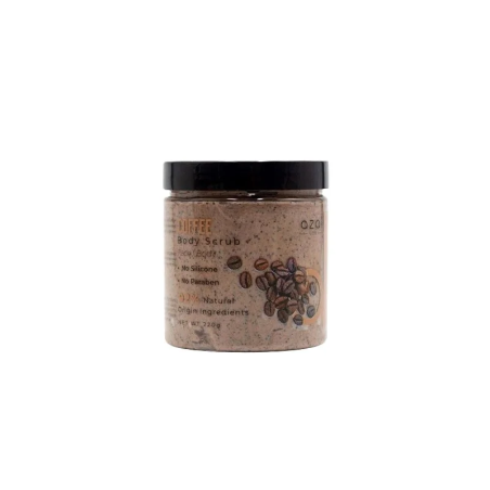 Azal Gommage pour Corps et Visage Café 220gr – Soins Corps / Gommages Exfoliants | Azal - Corps Tunisie | Miral Parapharmacie