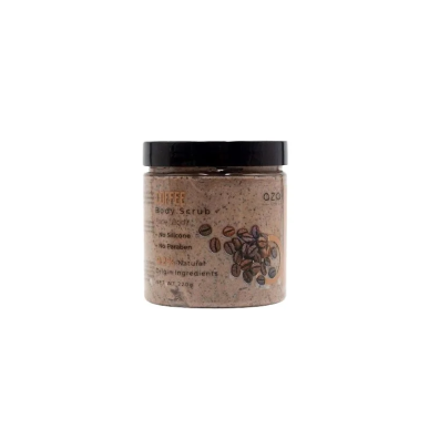 Azal Gommage pour Corps et Visage Café 220gr – Soins Corps / Gommages Exfoliants | Azal - Corps Tunisie | Miral Parapharmacie