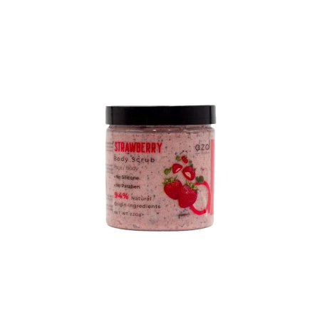Azal Gommage pour Corps et Visage Fraises 220gr – Soins Corps / Gommages Exfoliants | Azal - Corps Tunisie | Miral Parapharmacie