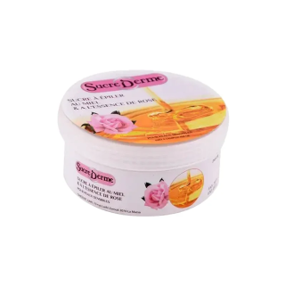 SUCRE DERME Sucre à épiler au miel et à l’essence de rose 250g – Epilation | Marque de confiance - Corps Tunisie | Miral Parapha