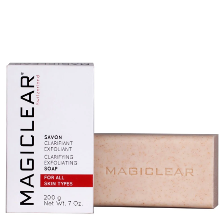MAGICLEAR Savon Clarifiant Exfoliant 200gr – Soins Corps / Gommages Exfoliants | Magiclear - Corps Tunisie | Miral Parapharmacie
