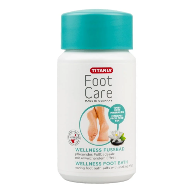 TITANIA FOOT CARE Bain de Pieds Revitalisant 250G – 5323 – Soins des pieds | Titania - Corps Tunisie | Miral Parapharmacie