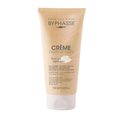 Byphasse Home Spa Experience Crème De Soin Confort Pieds Tous Types De Peaux 150ml – Soins des pieds | Byphasse - Corps Tunisie 