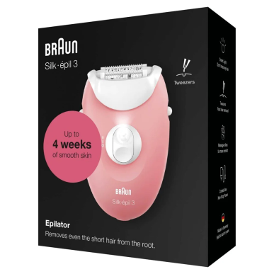 BRAUN Epilateur Silk-épil 3 SE3-176 – Epilation / Epilateur électrique | BRAUN - Corps Tunisie | Miral Parapharmacie