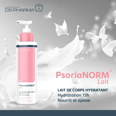 Psorianorm Lait Hydratant Corps 72h 200ml