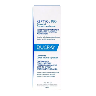 Ducray Kertyol P.S.O. Concentré Corps et Cuir Chevelu 100 ml