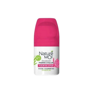 NATURE MOI DEO BILLE FLEUR DE LOTUS 50 ML – Soins Corps / Hydratation et Nutrition Corps | Nature Moi - Corps Tunisie | Miral Pa