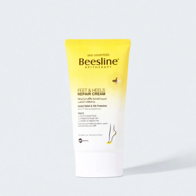 Beesline Feet & Heels Repair Cream 150 ml – Soins des pieds / Pieds secs et abîmés | BEESLINE - Corps Tunisie | Miral Parapharma