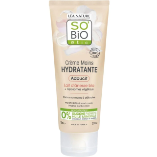SO BIO Crème Mains Hydratante Bio 75ml – Soins des mains | SO BiO - Corps Tunisie | Miral Parapharmacie