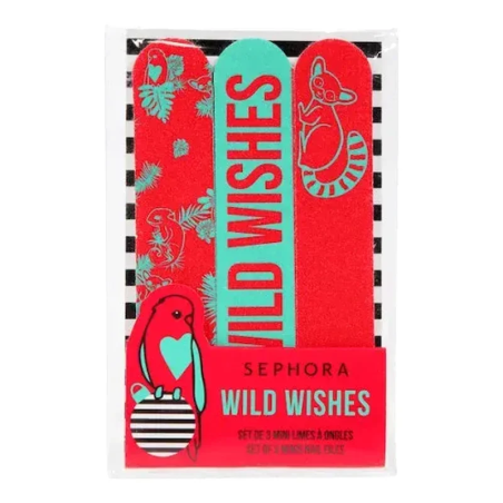SEPHORA Set de 3 Mini Limes à Ongles Wild Wishes Accessoire Ongles – Soins des mains | SEPHORA - Corps Tunisie | Miral Parapharm