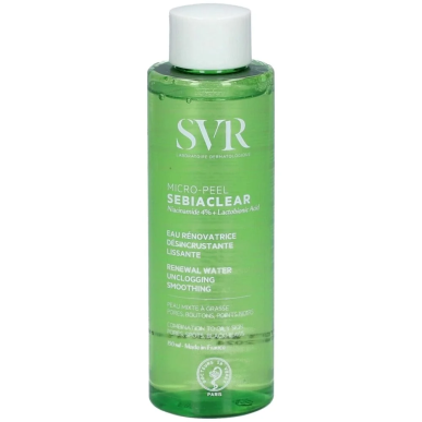 SVR Sebiaclear Micro-Peel 150ml – Démaquillants, nettoyants visage / Eau micellaire, tonique,  | Sebiaclear - Visage Tunisie | M