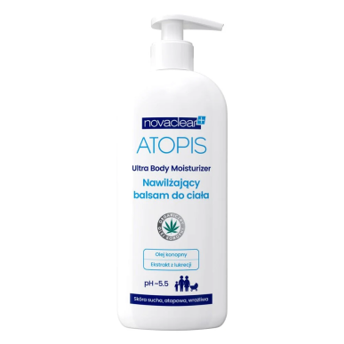 Novaclear Atopis Ultra Body Moisturizer 500ml – Soins Corps / Hydratation et Nutrition Corps | NOVACLEAR - Corps Tunisie | Miral