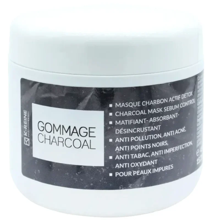 K-Reine Gommage Charcoal 450ml – Soins Corps / Gommages Exfoliants | K-REINE - Corps Tunisie | Miral Parapharmacie