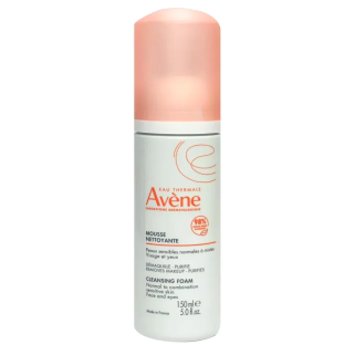 AVENE Mousse Nettoyante Visage et Yeux 150ml – Soins peau grasse, mixte et acné / Nettoyage | AVENE - Visage Tunisie | Miral Par