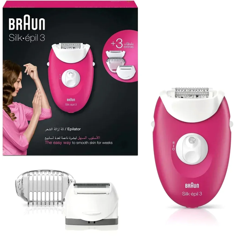 BRAUN Epilateur Silk-épil 3 SE3-273 BRAUN Epilateur Silk-épil 3 SE3-273
