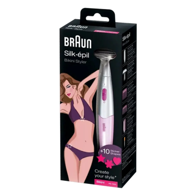 Braun Tondeuse 3-en-1 Silk-épil FG1100 Rose – Epilation / Epilateur électrique | BRAUN - Corps Tunisie | Miral Parapharmacie