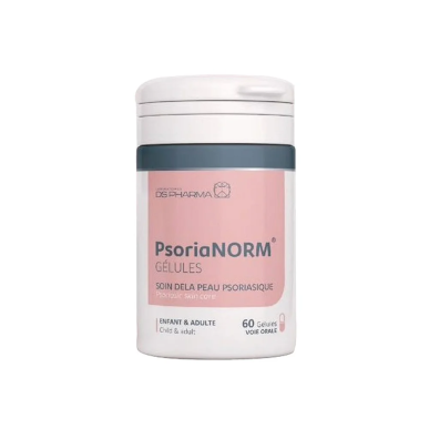 Psorianorm 60 Gélules – Soins spécifiques / Peaux Squameuses | DS PHARMA - Corps Tunisie | Miral Parapharmacie
