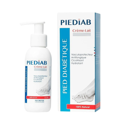 PHYTOEVER Piediab Creme Lait Pied Diabetique 100 ml – Soins des pieds | Marque de confiance - Corps Tunisie | Miral Parapharmaci
