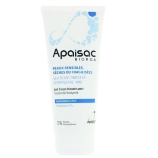 BIORGA APAISAC LAIT CORPS NOURRISSANT 200ML – Soins Corps / Lait Hydratant Corps | APAISAC - Corps Tunisie | Miral Parapharmacie