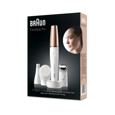 Braun Épilateur FaceSpa Pro 9 SE911 Epilateur Visage – Epilation / Epilateur électrique | BRAUN - Corps Tunisie | Miral Paraphar