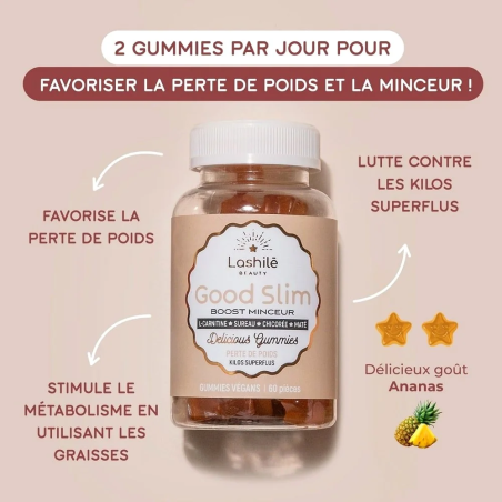 Lashilé Beauty Good Slim Boost Minceur – Perte de poids – 1 mois