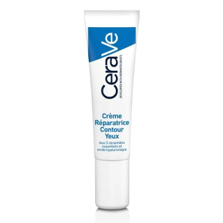 CeraVe Crème Réparatrice Contour des Yeux 14ml – Yeux et Lèvres | CeraVe - Visage Tunisie | Miral Parapharmacie