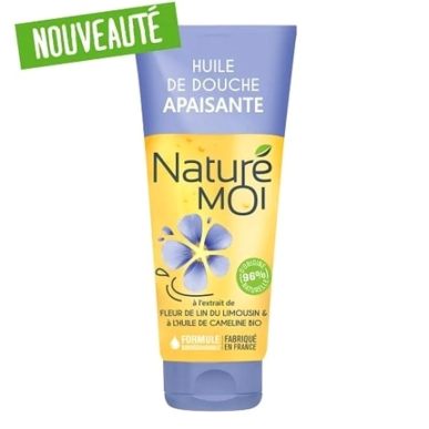 NATURÉ Moi Huile De Douche Apaisante 200ml – Soins Corps / Hydratation et Nutrition Corps | Nature Moi - Corps Tunisie | Miral P
