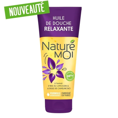 NATURE MOI HUILE DE DOUCHE RELAXANTE 200 ML – Soins Corps / Hydratation et Nutrition Corps | Nature Moi - Corps Tunisie | Miral 