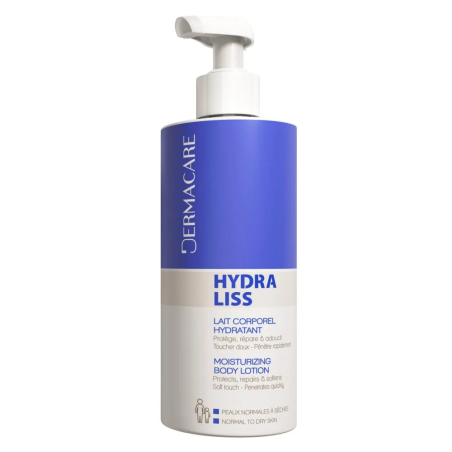 DERMACARE Hydraliss Lait Corporel Hydratant 500ml – Soins hydratants et nourrissants | DERMACARE - Visage Tunisie | Miral Paraph