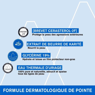 URIAGE XEMOSE Huile Lavante Apaisante Peaux Tres Seches à Tendance Atopique 200ml – Démaquillants, nettoyants visage / Gel, crèm