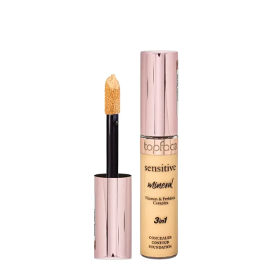 Topface Concealer 3in1 Contour Foundation Vitamin & Prebiotic Complex 005 – Maquillage / Fond de teint | Topface - Visage Tunisi