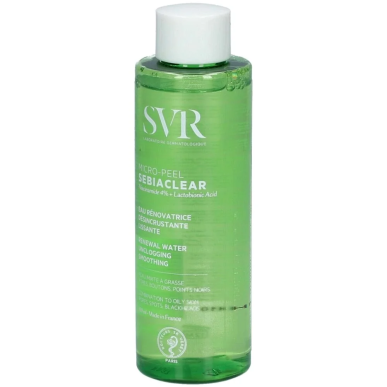 SVR Sebiaclear Micro-Peel 150ml – Démaquillants, nettoyants visage / Eau micellaire, tonique,  | Sebiaclear - Visage Tunisie | M