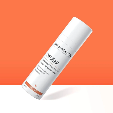 DERMACEUTIC Cream C25 Concentre Antioxydant 30ml – soins anti-âge et anti-rides / Serum anti âge et ride pour l | DERMACEUTIC - 
