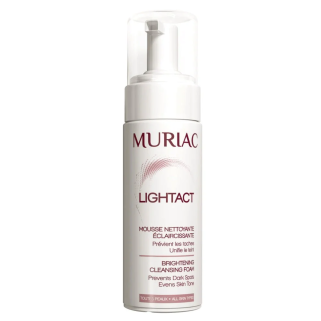 MURIAC LIGHTACT Mousse Nettoyante Eclaircissante 150ml – Démaquillants, nettoyants visage / Lait, mousse, émulsion | MURIAC - Vi