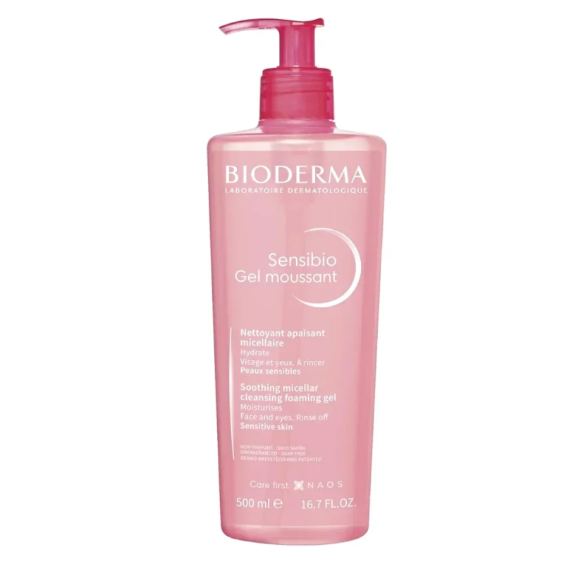 BIODERMA Sensibio Gel Moussant 500ml BIODERMA Sensibio Gel Moussant 500ml